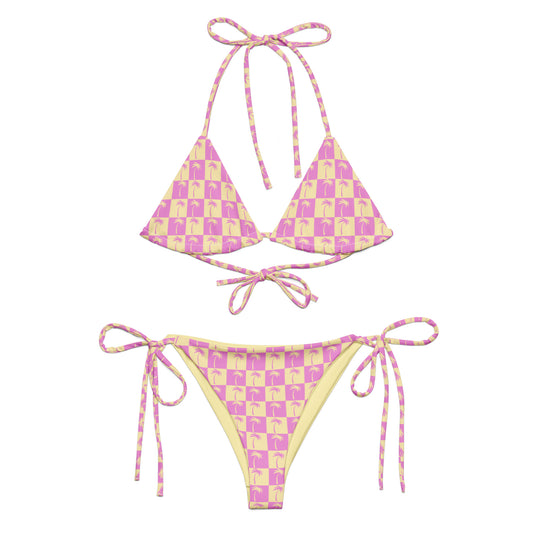 Seathos Palm Check Bikini
