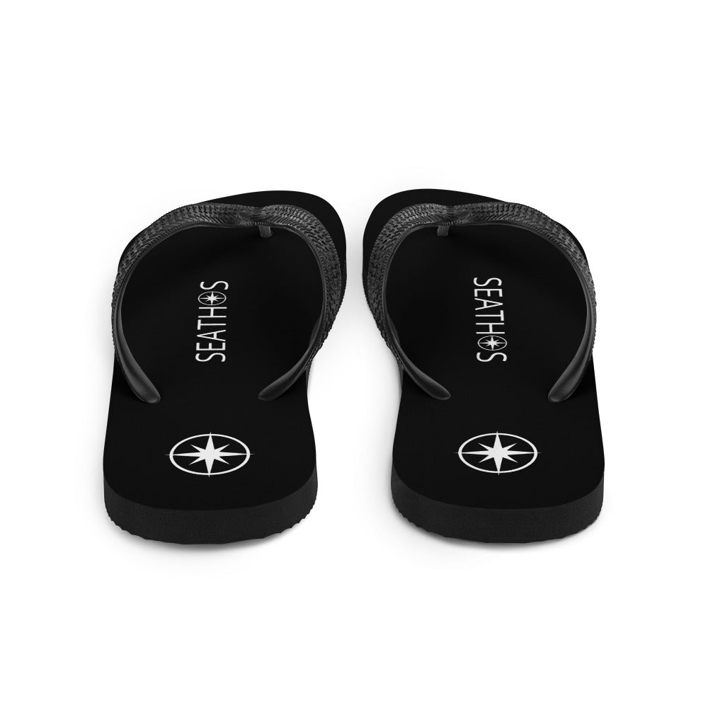 Seathos Basic Flip-Flops- Black