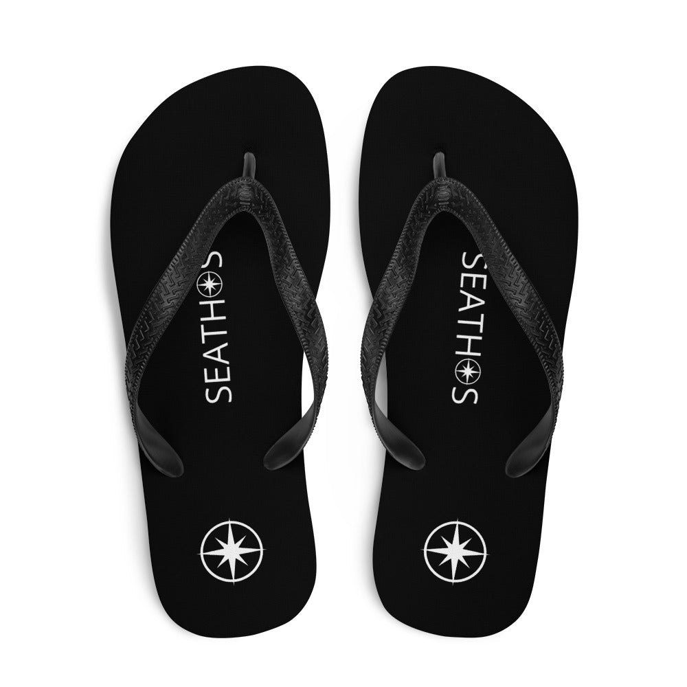 Seathos Basic Flip-Flops- Black